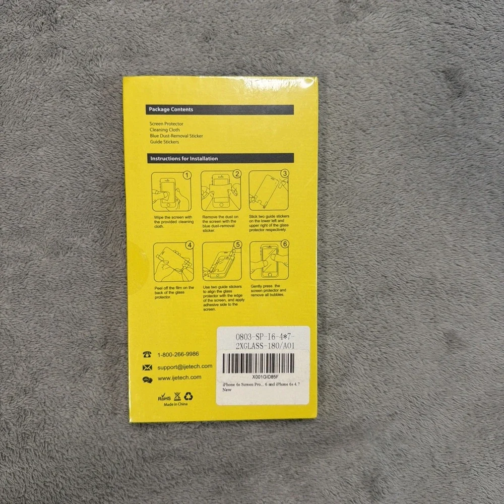 JETech Screen Protector for iPhone 6s 6 4.7